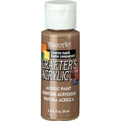 DecoArt Crafters Country Maple acrylic paint 59ml