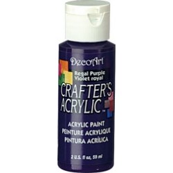 DecoArt Crafters Regal Purple acrylic paint 59ml