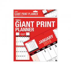 Giant Print Planner/Calendar 2023