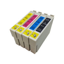 Complete Set Of 4 Compatible Epson T0891 - T0894 Ink Cartridges (T0895)