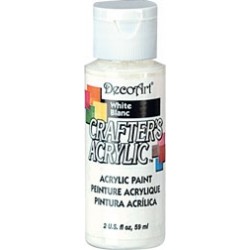 DecoArt Crafters White acrylic paint 59ml